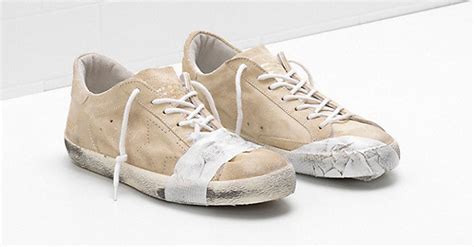 dirty expensive sneakers